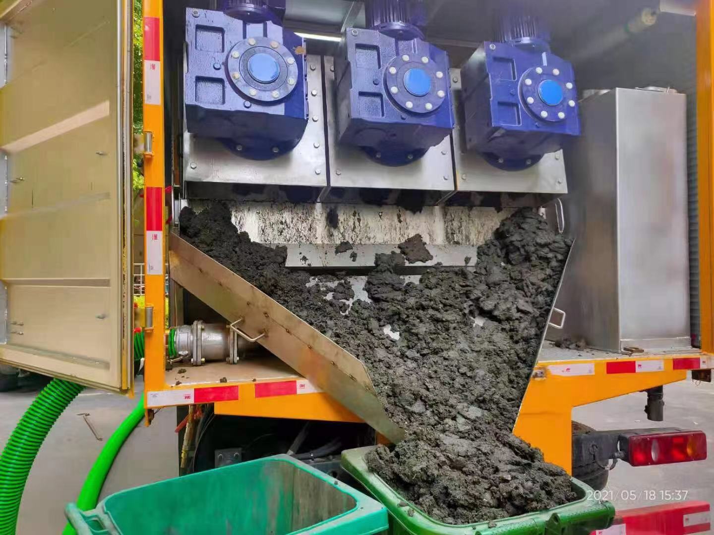 北戴河化粪池清掏城市维护站-泥浆净化干湿分离处理